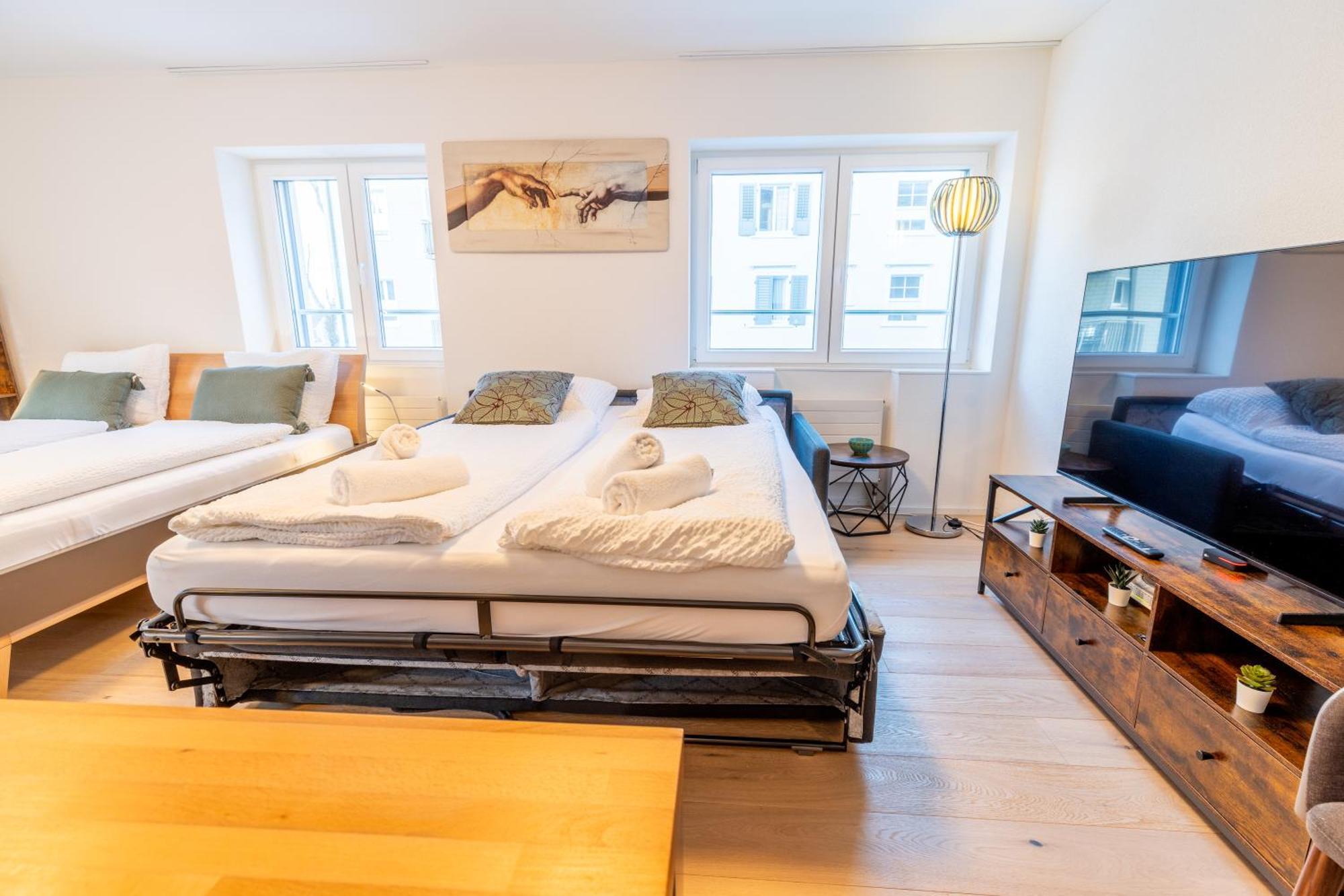 Jasminkas Host 1, Ruhig, Gratis Parkplatz Balkon & Im 1, Stockwerk * St. Gallen