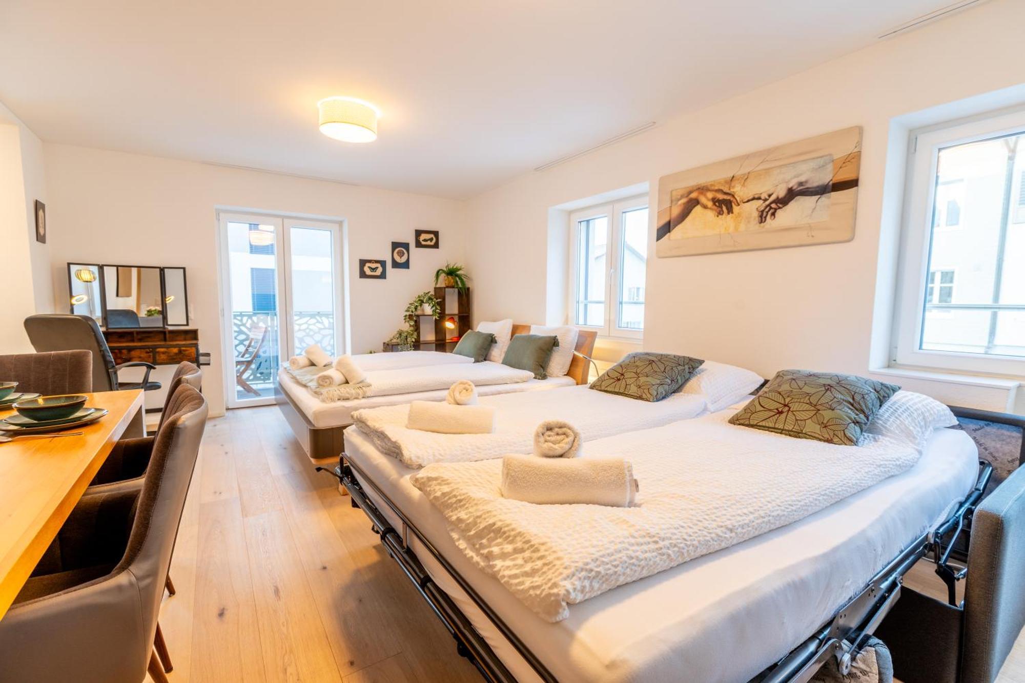 Jasminkas Host 1, Ruhig, Gratis Parkplatz Balkon & Im 1, Stockwerk St. Gallen